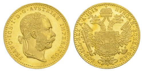 Austria, 1 Ducat 1915 (Restrike) Gold Coin