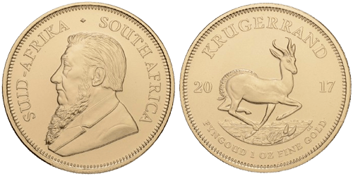 Südafrika, Krügerrand 1 Unze Goldmünze