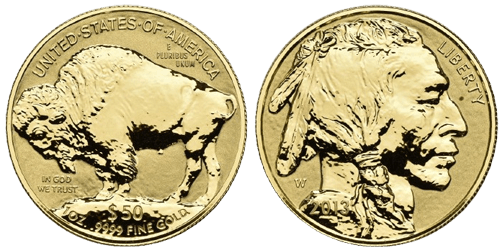 USA, Buffalo 1 Unze Goldmünze
